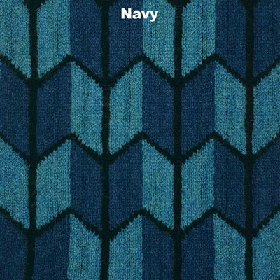 SCARVES - CLOVIS - PREMIUM AUSTRALIAN LAMBSWOOL - Navy - 