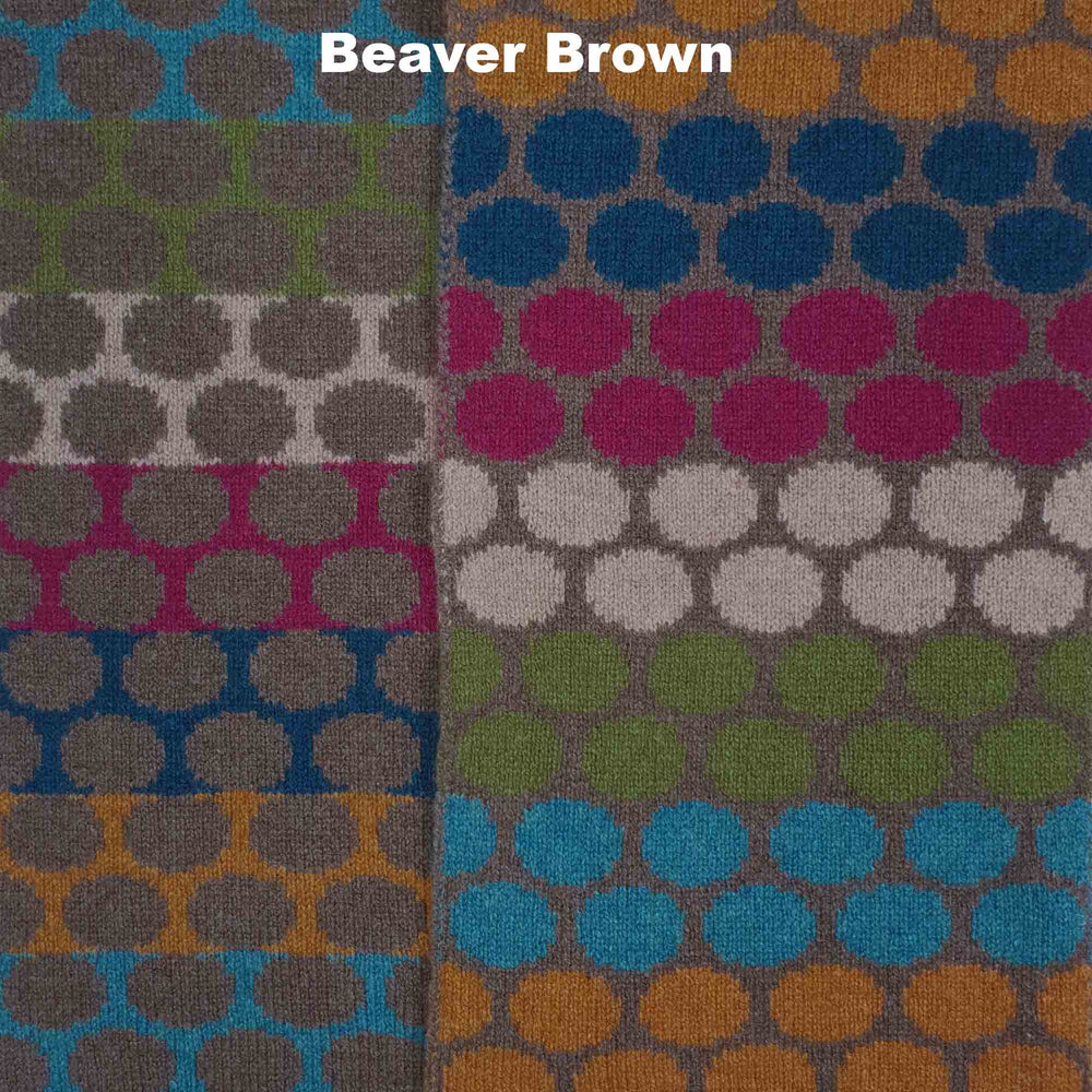 SCARVES - SODA - PREMIUM AUSTRALIAN LAMBSWOOL - Beaver Brown - 