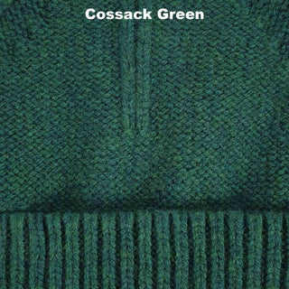 BEANIES - SCUD - PREMIUM AUSTRALIAN LAMBSWOOL - Cossack Green - 