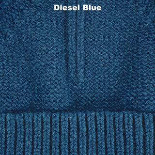 BEANIES - SCUD - PREMIUM AUSTRALIAN LAMBSWOOL - Diesel Blue - 