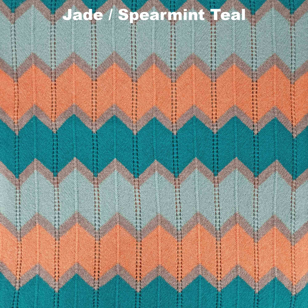 SCARVES - ZIPLOCK - PREMIUM AUSTRALIAN LAMBSWOOL - Jade / Spearmint Teal - 