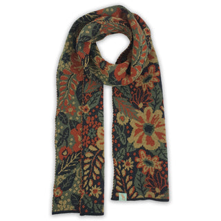 SCARVES - BLISS - EXTRA FINE MERINO WOOL - Bronze/Flaxen Mustard - 