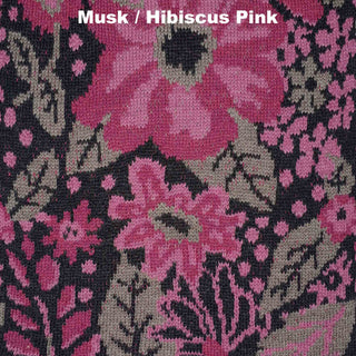 SCARVES - BLISS - MERINO - Musk/Hibiscus Pink -