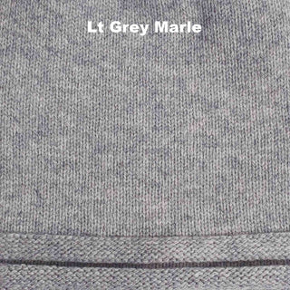 BEANIES - BAILETTE - LAMBSWOOL - Lt Grey Marle -