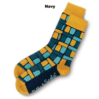 SOCKS - DAB - AUSTRALIAN COTTON - Navy - S / 2-8