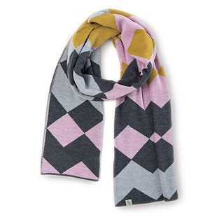 SCARVES - HARLEQUIN - MERINO - -