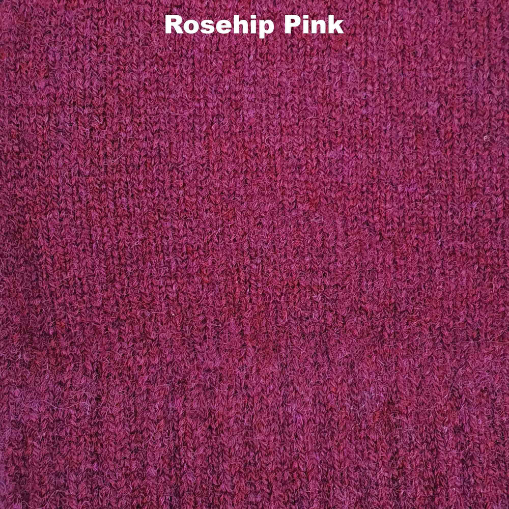 GLOVES - FAGINS -  FINGERLESS GLOVES LAMBSWOOL - Rosehip Pink - 