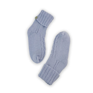 HOMIE'S  - HOUSE SOCKS - BEANIES FOR YOUR FEET - Baby Blue - Small - Medium