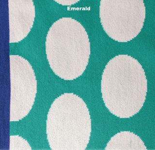 BLANKETS - BETTY - MERINO - Emerald - Extra Small