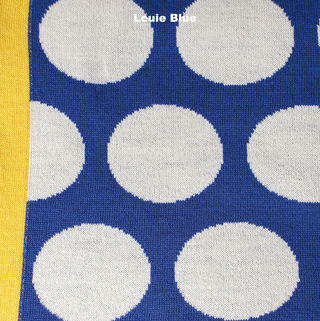 BLANKETS - BETTY - MERINO - Louie Blue - Extra Small