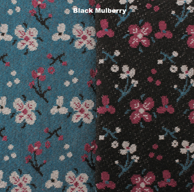 BLANKETS - CHERRY BOMB - MERINO - Black Mulberry - Extra Small