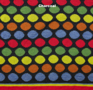 PERSONALISED BLANKETS - RAINBOW LOVE - MERINO - Charcoal Grey - Extra Small