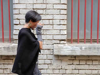 PONCHOS - BLUEBIRD - MERINO -  - 