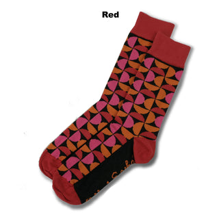 SOCKS - KINKY - AUSTRALIAN COTTON - Red - S / 2-8