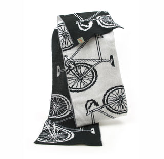 SCARVES - BIKE - EXTRA FINE MERINO WOOL - Black  / Main Image - 