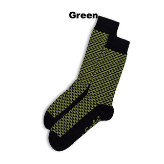 SOCKS - DOUBLE NEGATIVE - AUSTRALIAN COTTON - Green - S / 2-8