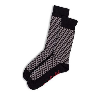 SOCKS - DOUBLE NEGATIVE - AUSTRALIAN COTTON - Black - S / 2-8