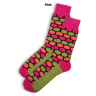 SOCKS - HONEY BUNNY - AUSTRALIAN COTTON - Pink - S / 2-8