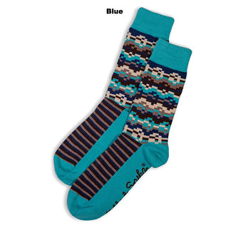 SOCKS - PIZZA - AUSTRALIAN COTTON - Blue - S / 2-8