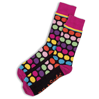 SOCKS - RAINBOW LOVE - AUSTRALIAN COTTON - Multi - S / 2-8